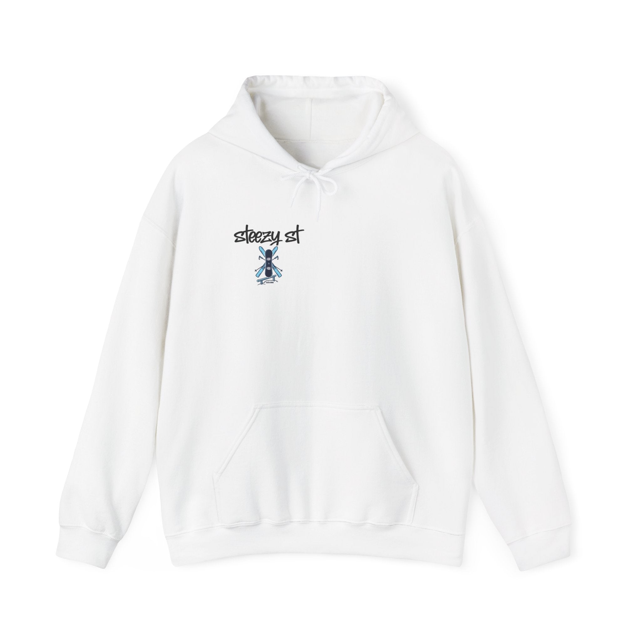 Steezy St Skateboard Hoodie — Streetwear Graphic Pullover