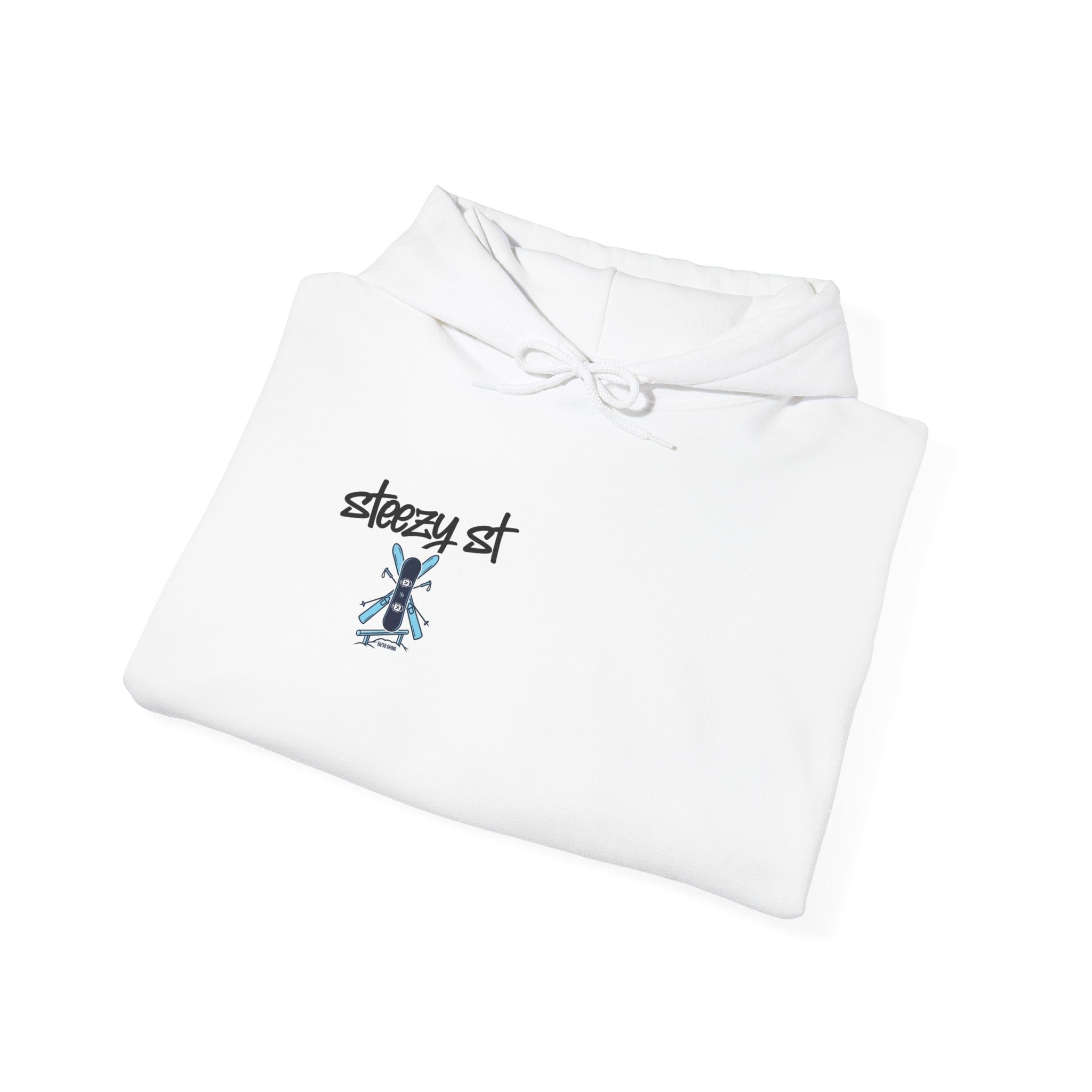 Steezy St Skateboard Hoodie — Streetwear Graphic Pullover