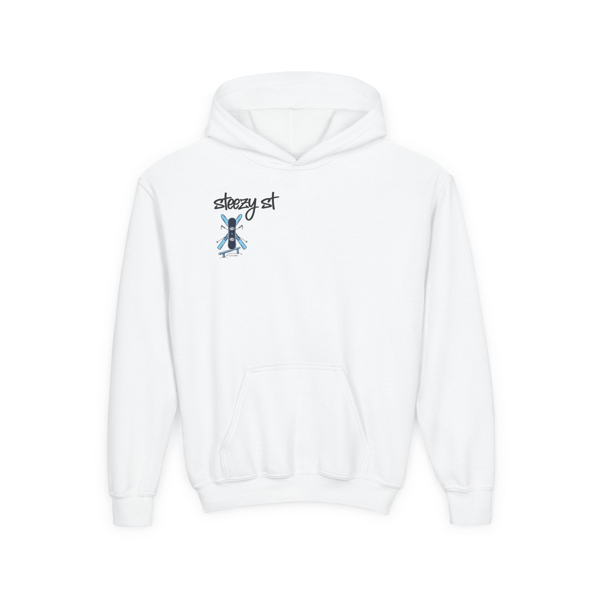 Steezy St Skateboard Hoodie — Youth Graphic Pullover