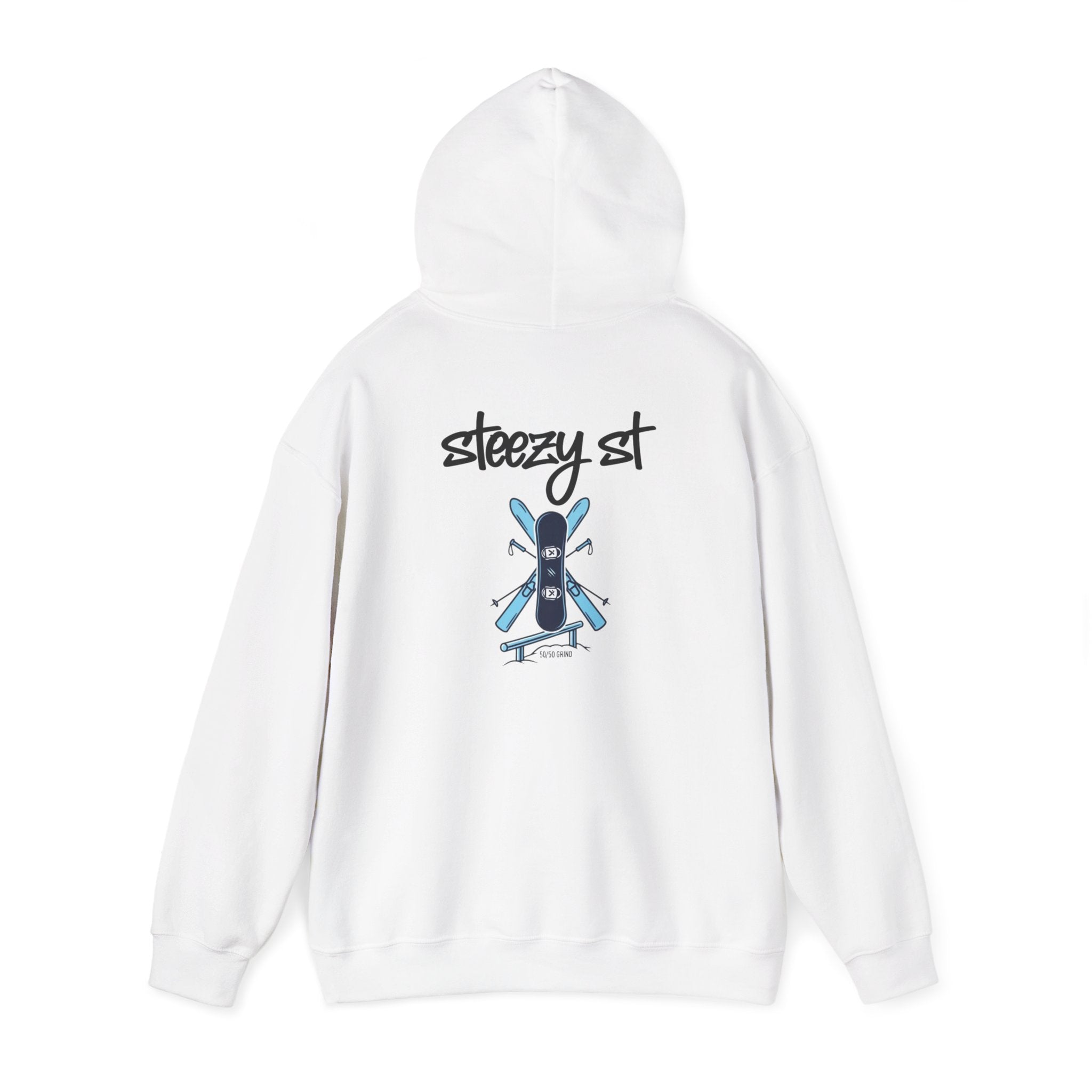 Steezy St Skateboard Hoodie — Streetwear Graphic Pullover